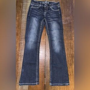 Maurices Dark Blue Boot Cut Jeans